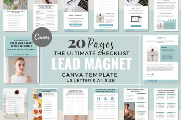 Download Canva Lead Magnet Template for Coaches - Lead magnet Collection