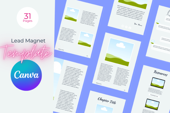 Download Minimallistic Lead Magnet Template Canva - Premium Resources