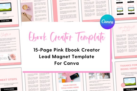 Download Ebook Lead Magnet Template | Canva - Premium Bundle
